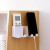 Mobile Phone Holder Smartphone Hanging Storage Rack Wall Mounted Remote Control Organizer Stand