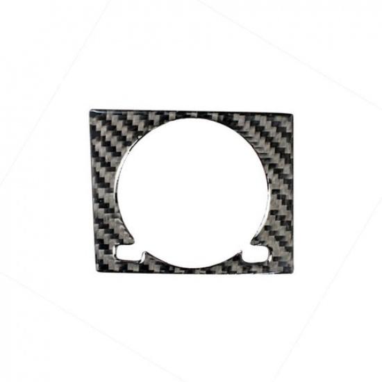 Carbon Fiber Car Central Console Clock Panel Trim For Lexus RX350 450H 2016-2021