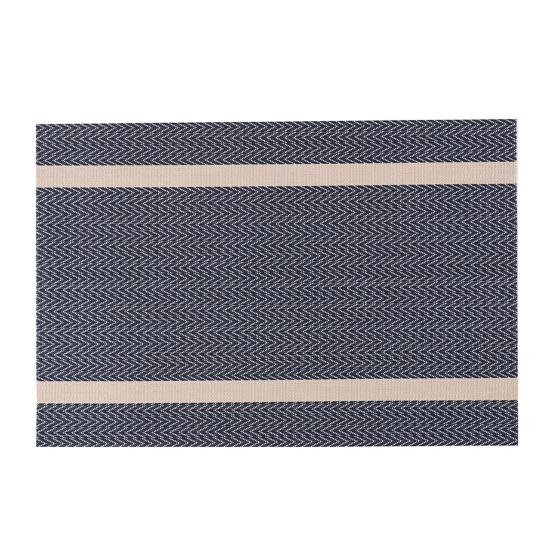 Placemats Heat Resistant Place mats for Dining Table, Washable Non-Slip PVC Place Mats for Party Kitchen Dining Decor One Size B