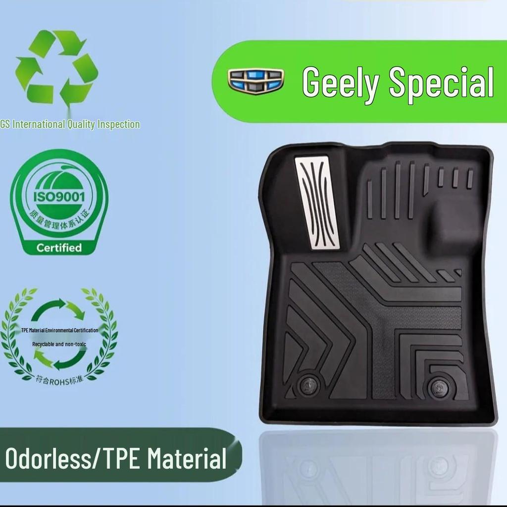 Odorless TPE Car Floor Mats for Geely Boyue L & Xingyue L (2WD/4WD)