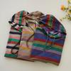 T-shirt for Women Summer Large Size Cotton T-shirt Soft Loose Striped Casual Comfortable Pullover T-shirt Top