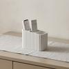 Plastic Remote Control Storage Box Minimalist Rippled Remote Holder  Televisions