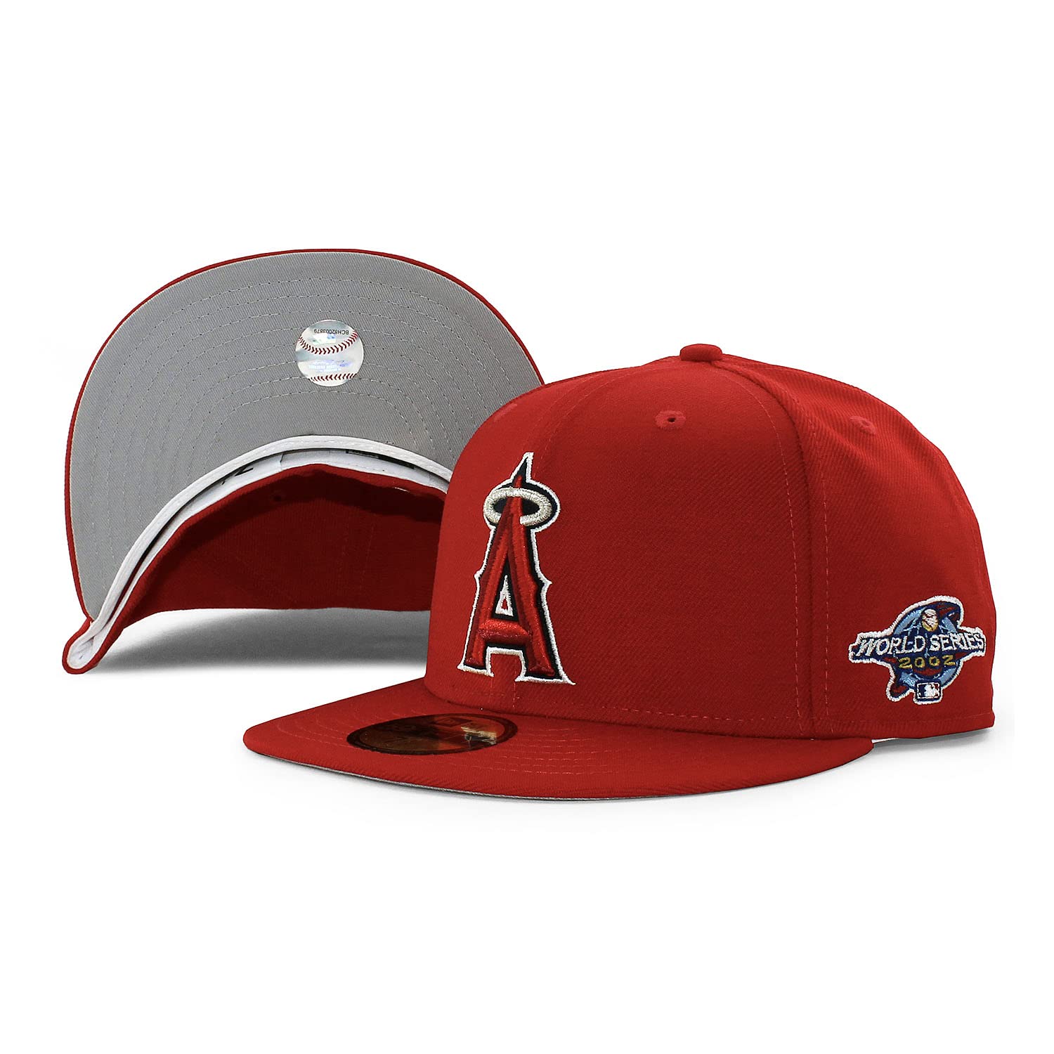 

[New Era] Кепка 59FIFTY Los Angeles Angels MLB 2002 WORLD SERIES HOME LOS ANGELES ANGELS 5950 Кепка Мировой Серии (7-78 (приблизительно. 62,5 см)) [Использовал]