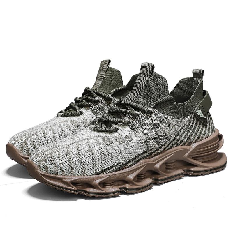 Men's Breathable Casual Sneakers Air Mesh Running Shoes Lightweight Summer Outdoor Sports