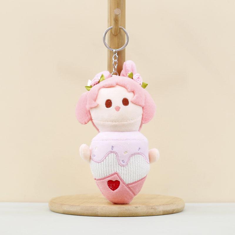 Ice Adorable Plush Cream Keychain Sweet And Fun Bag Accessory 16cm