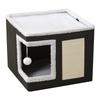 Foldable All-Season Cat and Dog Bed with Scratching Board