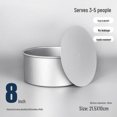 ZISIZ Anodische Lebendiger Boden Runde Kuchenform