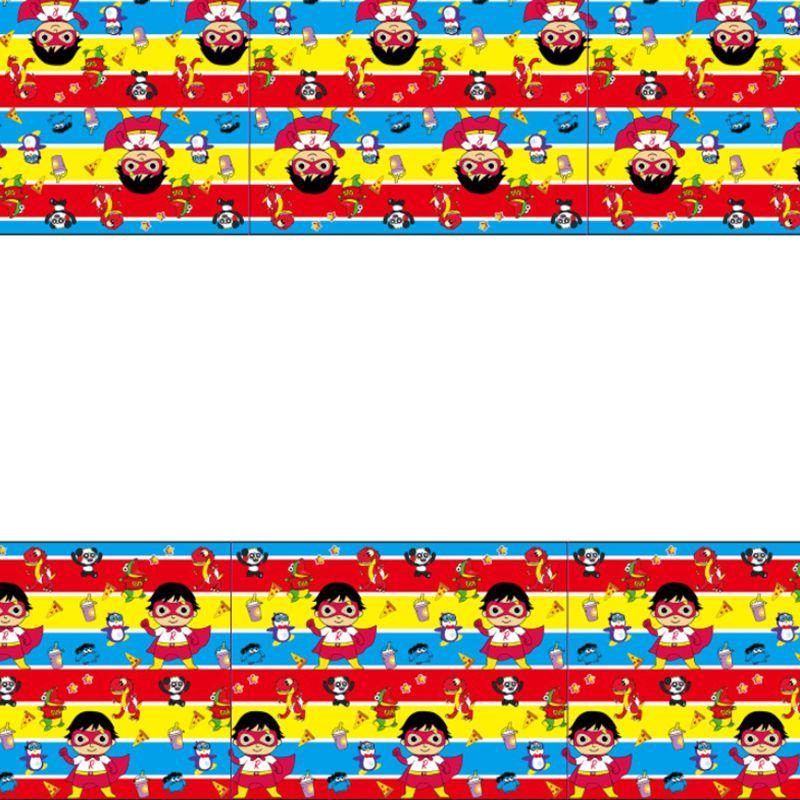 Ryans Party Decoration Tableware Paper Plate Banners Birthday Kids