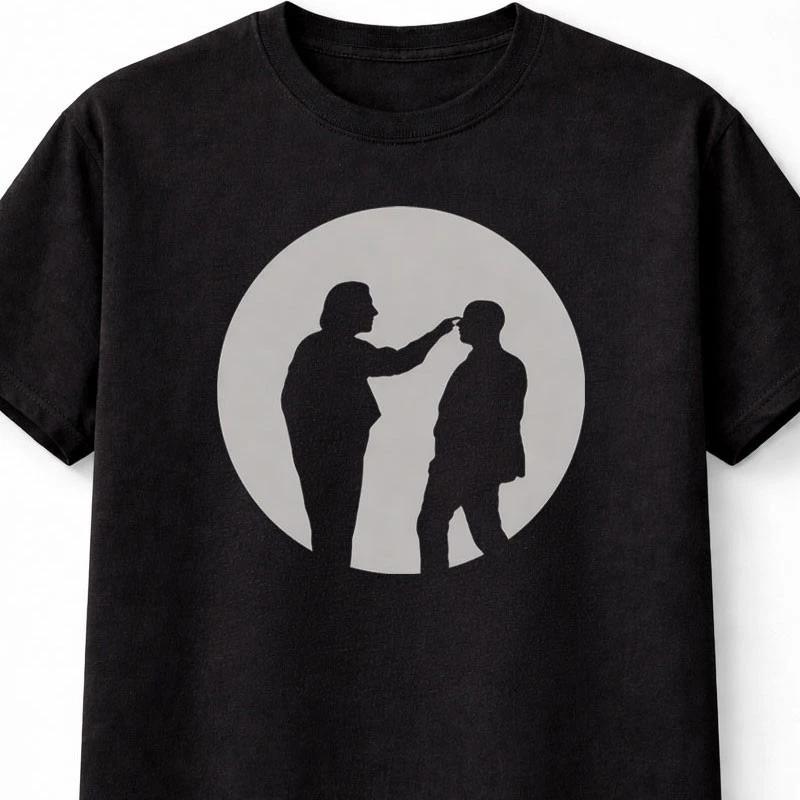 Bottom TV Show Silhouette T Shirt Rik and Eddie Comedy Tee Unisex S5XL S
