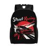 fFast And Furious Street Racing Schoolbag Office Workers Sporty Daily Mochila Large Capacity Laptop Bag Back To School Season