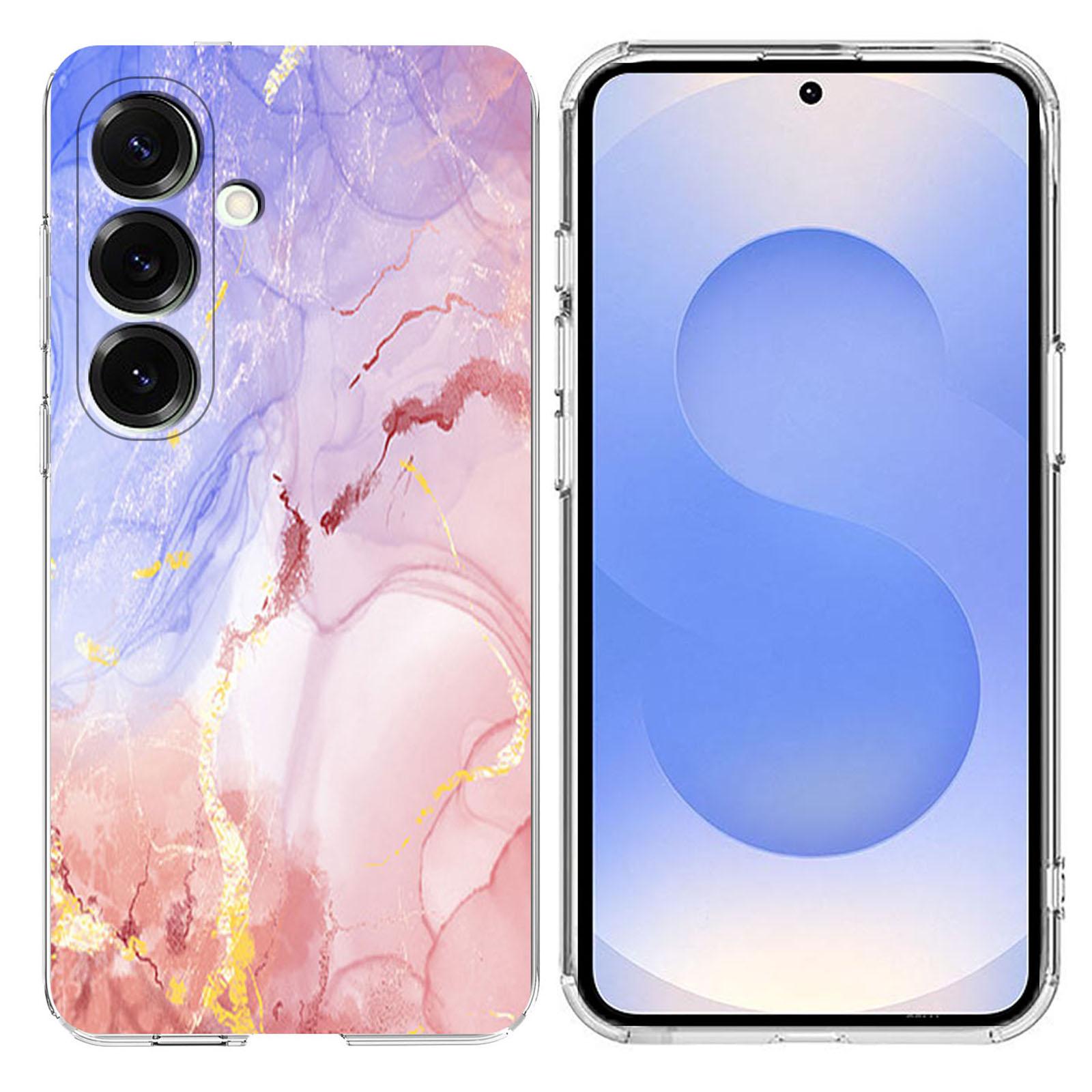 Для Samsung Galaxy S25+/S24+ Чехол Мраморный принт Мягкий ТПУ Чехол для телефона C