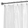 12Pcs Polished Satin Nickel 5 Roller Ball Shower Curtain Rings Bath Hooks