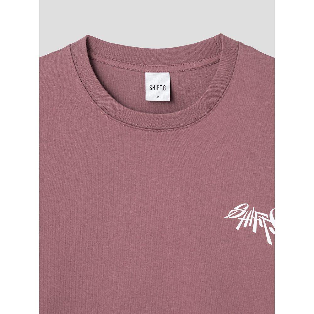 SHIFT.G Shift Graphic Round Tshirt Pink