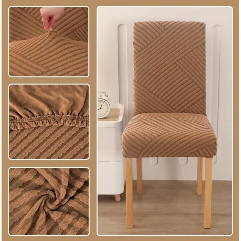 Elastic Rhythmic Jacquard Chair Cover All Inclusive Simple Anti Slip and Dirt Resistant for Home Use High-end and Versatile for All Seasons
