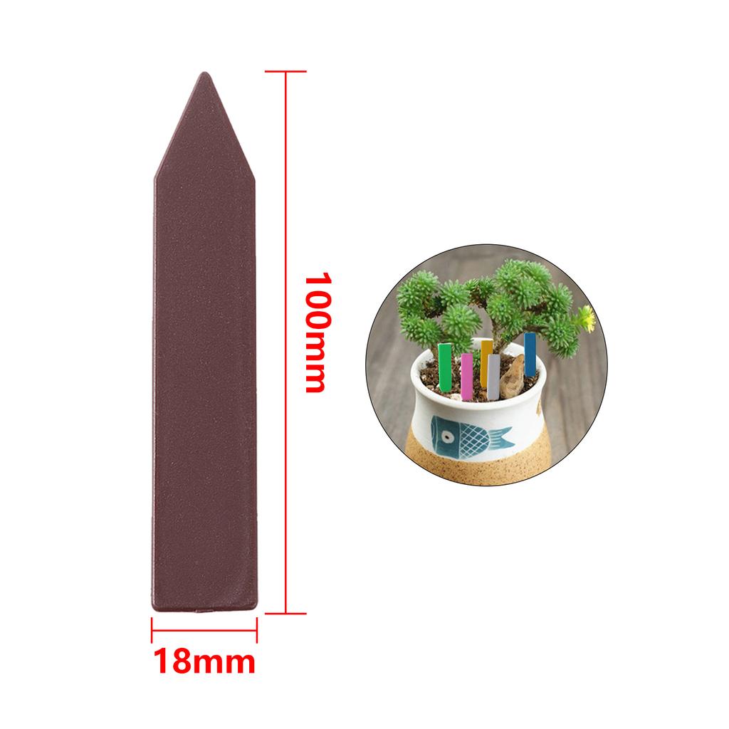Garden Plant Label Plastic Arrow Sign Nursery Seedling Tray Marker Flower Bonsai Number Plate DIY Gardening Tool Multiple Colors