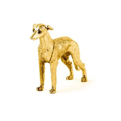 Whippet 22ct Gold Plated British Art Dog Figure Collection