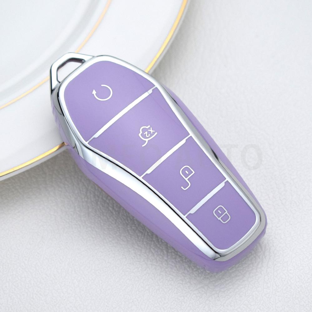 TPU Shell Fob Protector Case Key Cover For Byd Song Plus Yuan Pro Atto 3 Han Ev E2 Song X Qin Tang Accessories