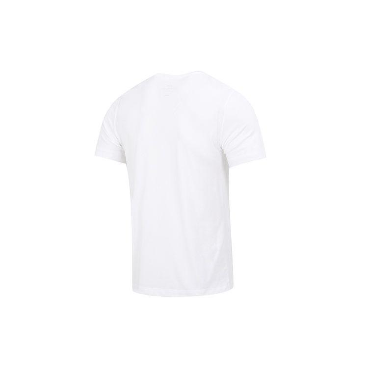 Nike Dri-Fit Cartoon Alphabet Print Humorous Sports Casual Crew Neck Short Sleeve Drop Shoulder T-Shirt Men Tops White DZ2744-100