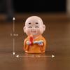 Creative Resin Ornaments Multiple Styles Small Monk Garden Terrarium Mini Figurine Miniatures Micro Landscape Decor