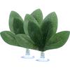 1Pcs Aquarium Decoration Betta Fish Leaf Hammock Simulating The Natural Habitat for Betta Spawning Grounds Breeding Resting Bed