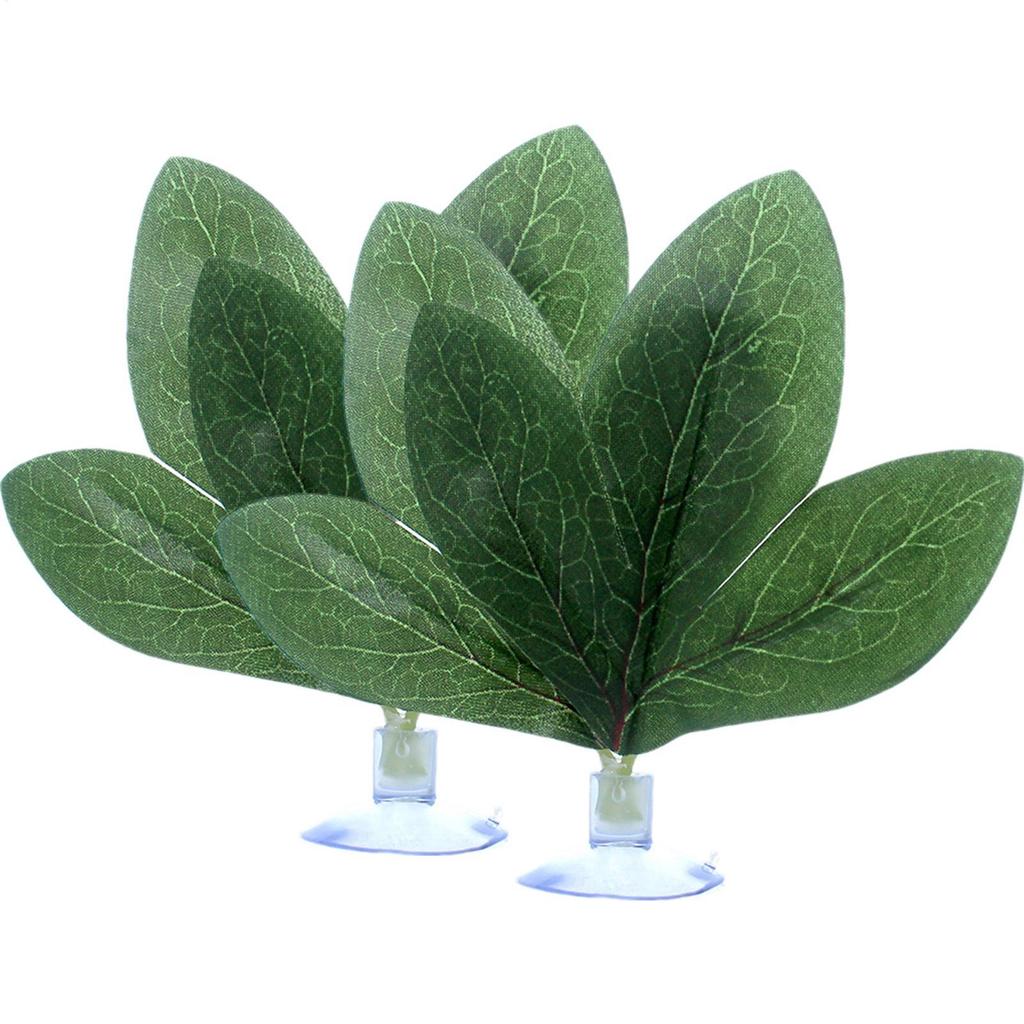 1Pcs Aquarium Decoration Betta Fish Leaf Hammock Simulating The Natural Habitat for Betta Spawning Grounds Breeding Resting Bed