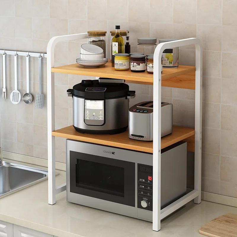 Raft de depozitare multifuncțional pentru cuptor și cuptor cu microunde, suport pentru raft, mobilier de bucătărie negru, 35 cm, dulap individual pentru casă