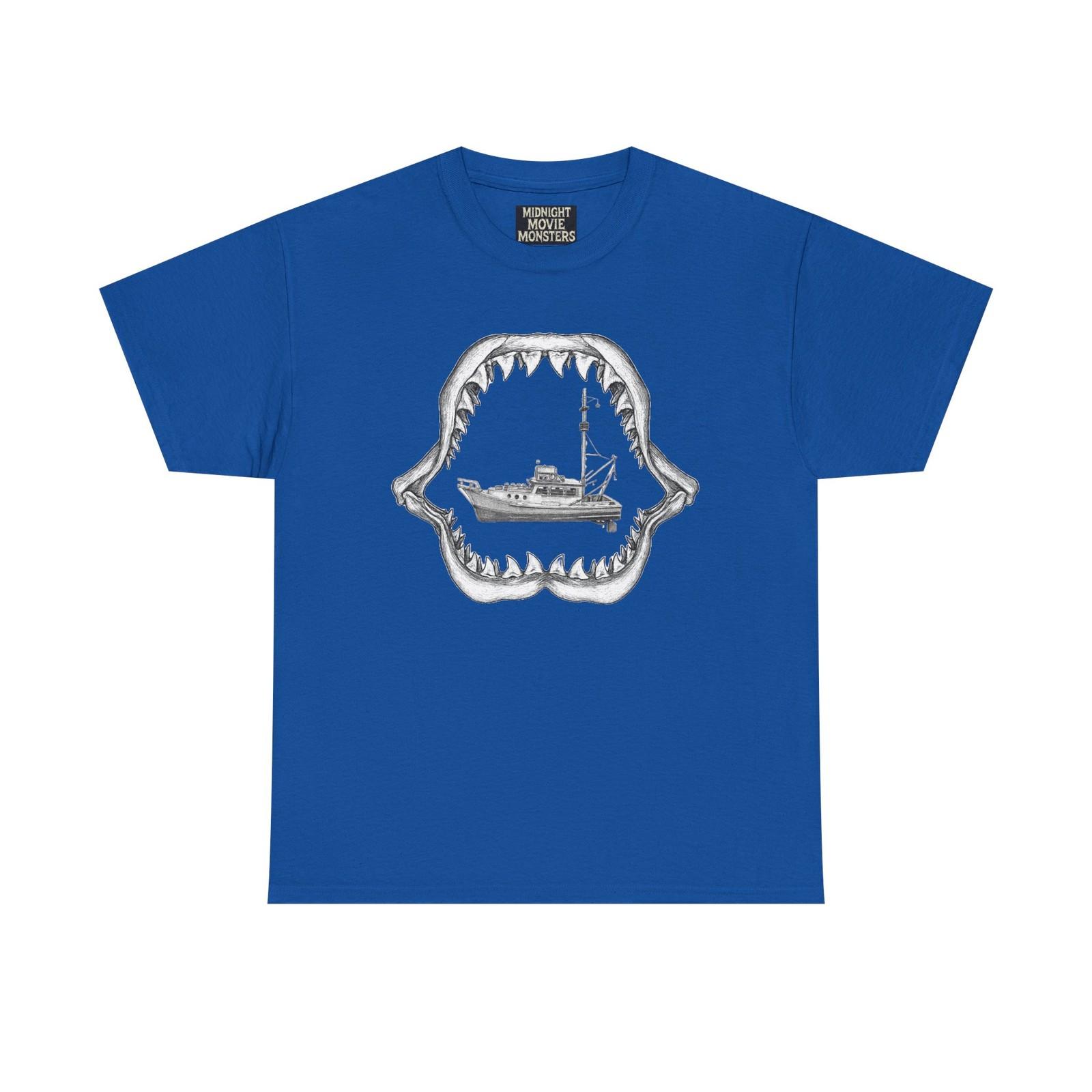 Gonna Need A Bigger Boat Orca In Shark JAWS T-Shirt Tee Shirt Fishing Summer M