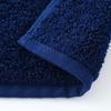 UCHINO Yokubari Towel Face Towels, Set of 4, Dark Blue, Available in 10 Colors, Patented, Absorbent, Quick-Drying, Antibacterial, Odor-Resistant, Ligh