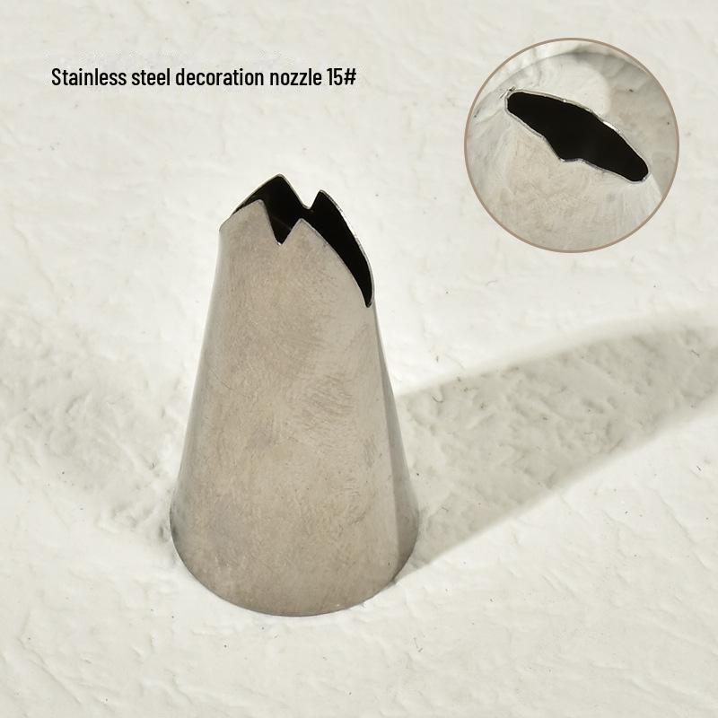 Nerezová sada na zdobení krémovým lepidlem pro DIY pečení a zdobení dortů