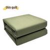 Mling Military Green Single Dormitory Cotton Quilt
