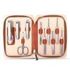SEESOO Pioneer 10-Piece Manicure Set with Leather Case