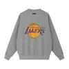 Fear of God Essentials x NBA Lakers Sports Fit Crewneck 'Concrete