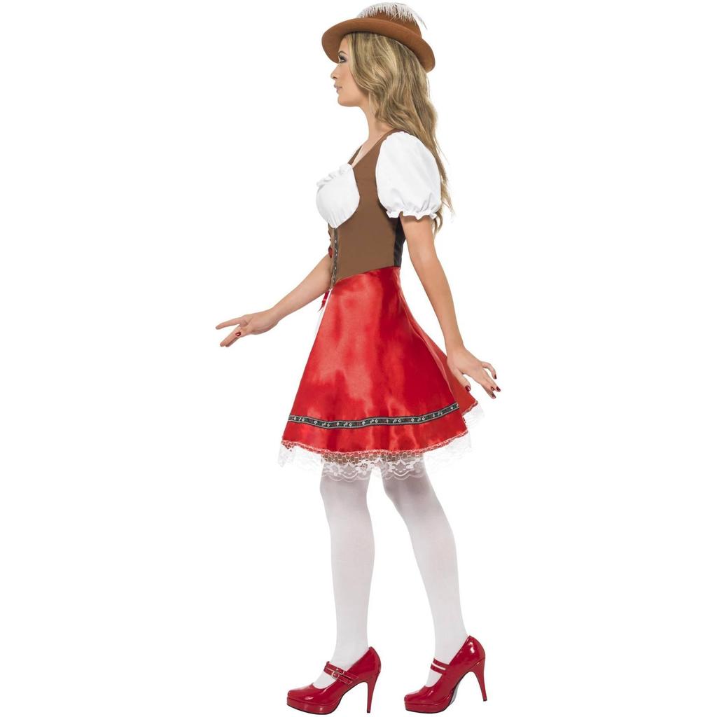 Smiffys Womens/Ladies Bavarian Wench Costume Dress Set