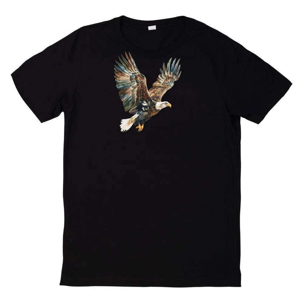 T-Shirt Aquarell Weißkopfseeadler Motiv S