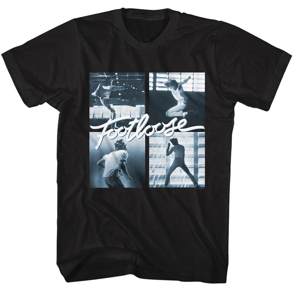 Footloose Ren McCormck Dancing Movie Scene Montage Men s T Shirt Unisex T-Shirt S