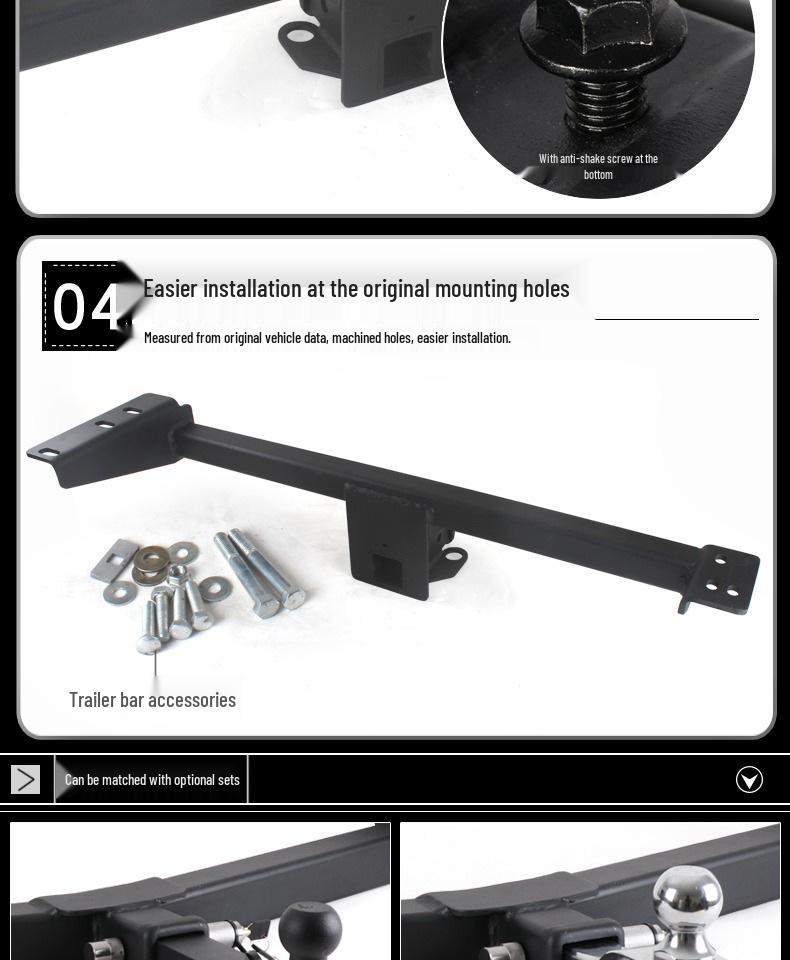 Compatible Tow Hook for Land Rover Freelander 2 & Evoque