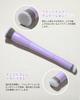 EIGSHOW Dual Head Foundation Concealer Multifunctional Makeup Brush with Silver Ion Synthetic Fiber Bristles for Purple & Brush 2-in-1 Long-Lasting