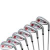 Outlet 5Z Iron Set White Golf Club Set [Deep Cavity/Steel Shaft/SR] Men's (7 Clubs) [WORLD EAGLE]