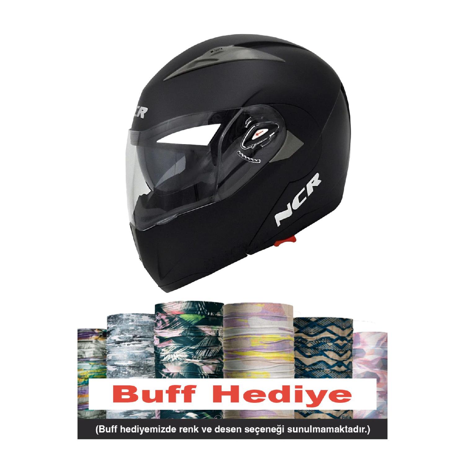 

Chin Open Helmet Matt Black S чорний