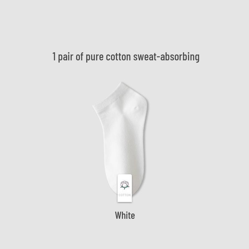 Damen Sommer Dünne Baumwollsocken - Kurz, Atmungsaktiv, Nahtlos, Schweißabsorbierend Candy-Farben für Frühling/Sommer.