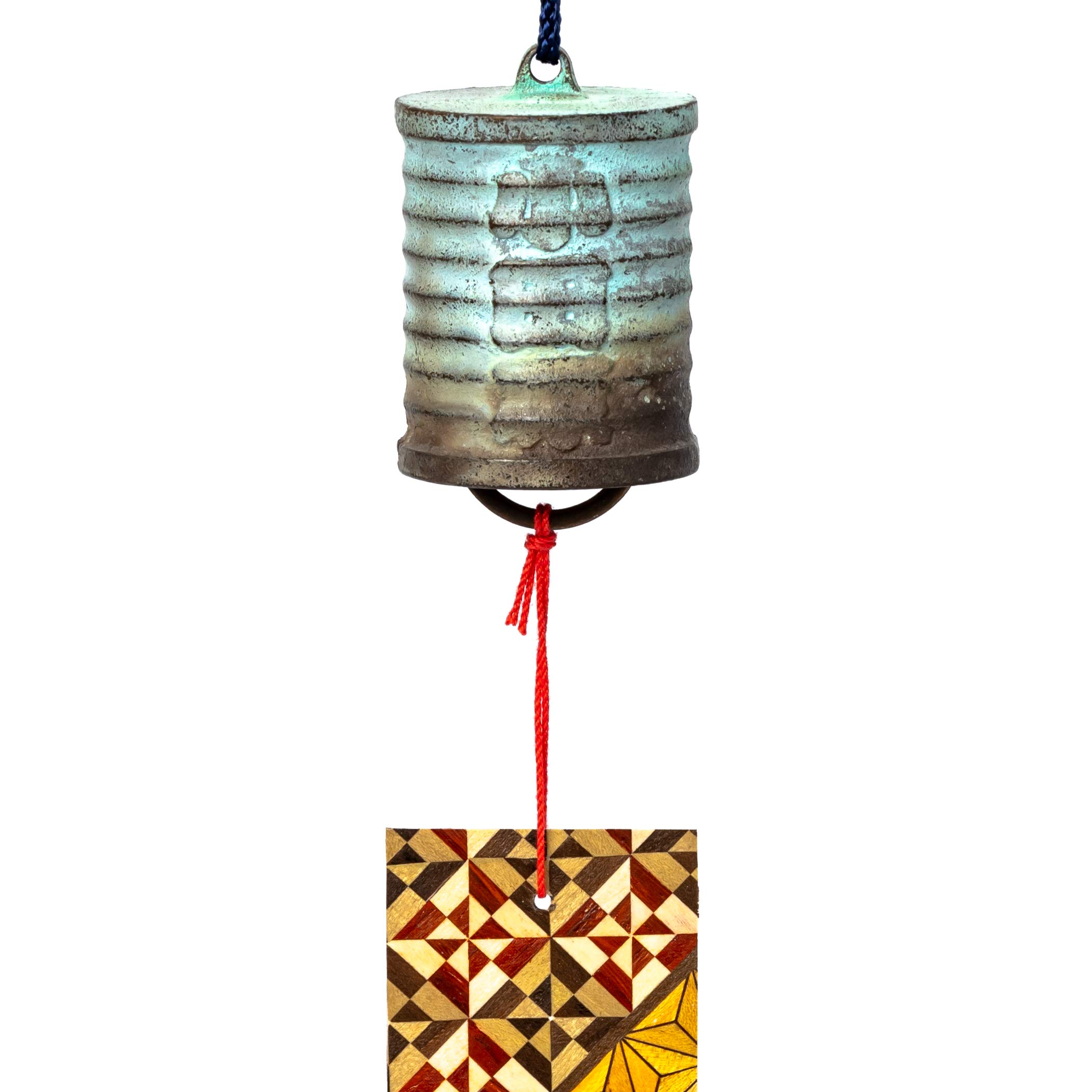 

Wind Brass Odawara Lantern Wind Chime with Parquet Tanzaku [Odawara Chime]