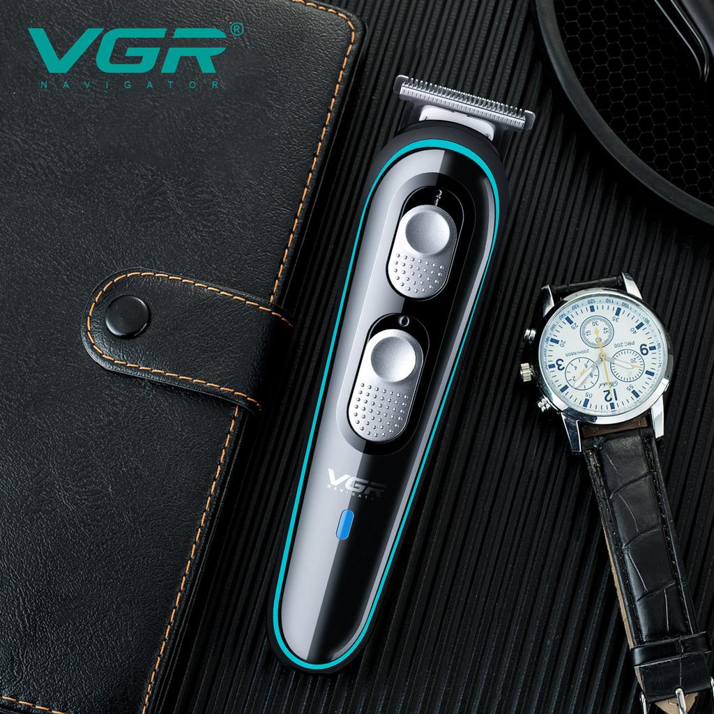 2026 VGR 055 Electric Hair Clipper Household Convenient Electric Push Cutting Oil Head Carving Stainless Steel Knife Head Hair Clipper Shape Carving