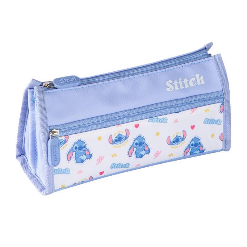 Series Lotso And Mickey Print Design Pencil Case Large Capacity Stationery Organizer For Students