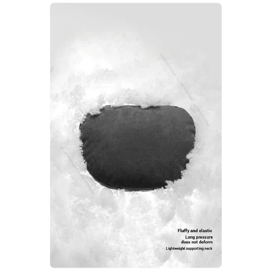 For XPENG G6 P7 G9 G3 P5 X2 N5 F30 -2025 Suede Car Neck Pillow Seat Headrest Lumbar Spine Protectio Car interior accessories