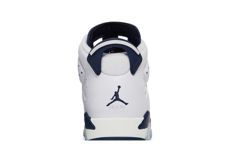 Kids' Sneakers Jordan 6 Retro Midnight Navy (2022) (GS) White/Midnight Navy
