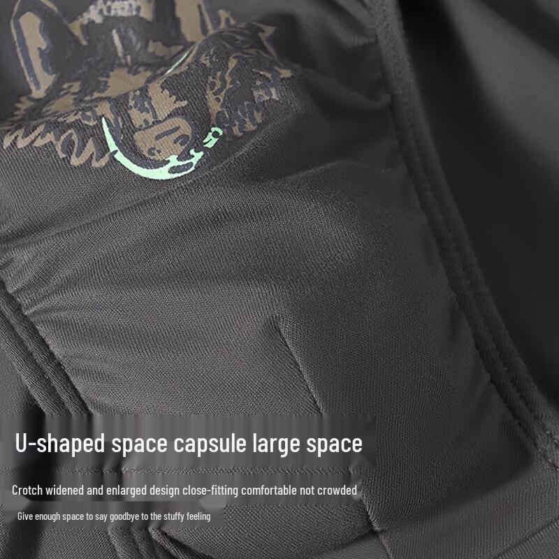 Seven Wolves Men's Pure Cotton Antibacterial Briefs