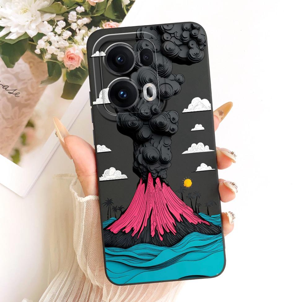 For Oppo Reno 13 Pro Case Silicone Luxury Fashion Cool Kawaii Cute Painted Cover For Oppo Reno13 Pro CPH2697 PKK110 Casing