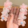Teeth U Shape Hair Styling Comb Fixed Combs Invisible Extra Hair Holder Fresh   Children