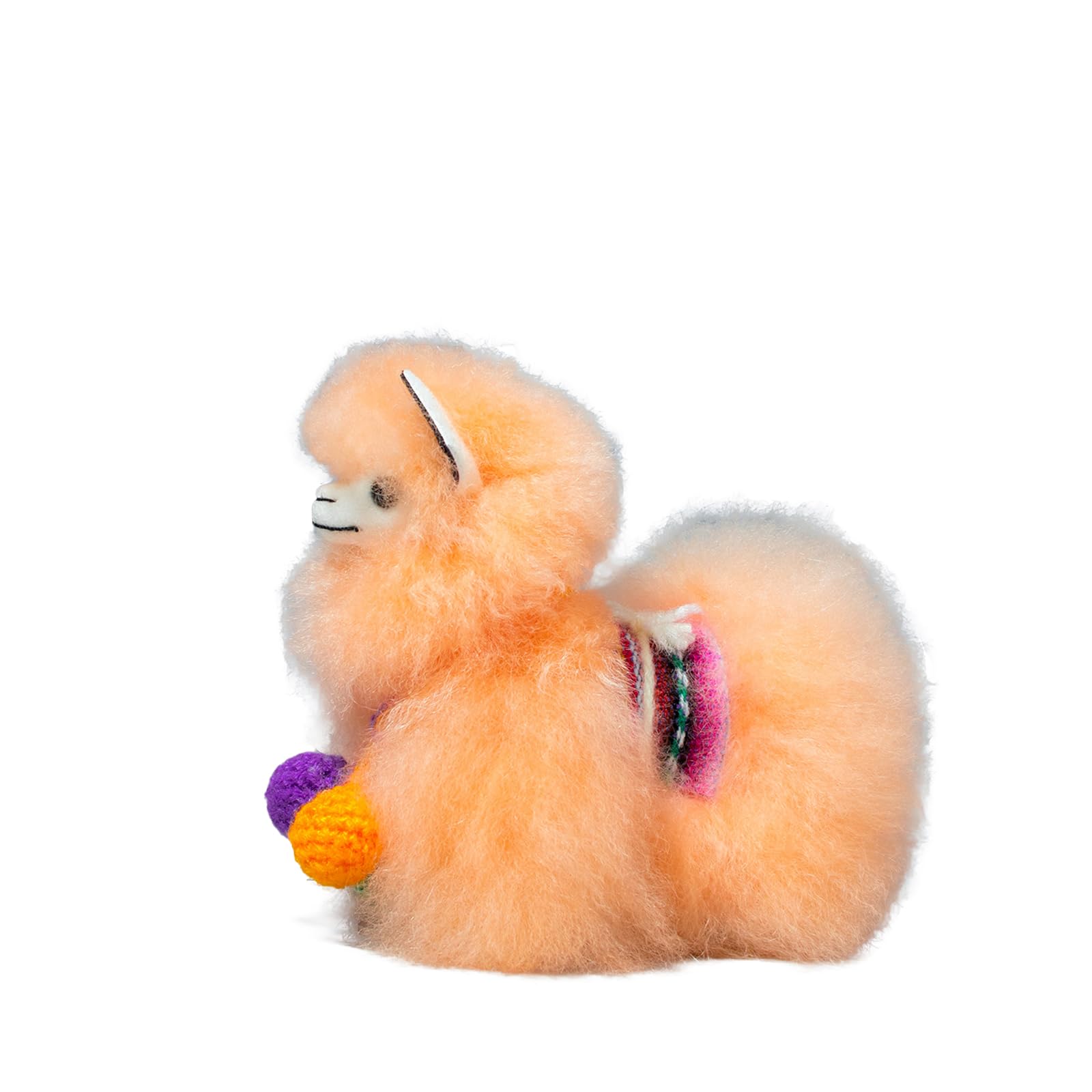 

Плюшевый брелок Альпака Пушистый и супер Стильный аксессуар, который успокоит взрослых, идеально подходит в качестве подарка СТ.МАЛО - милый! слишком, (12см) (Мускусная дыня)