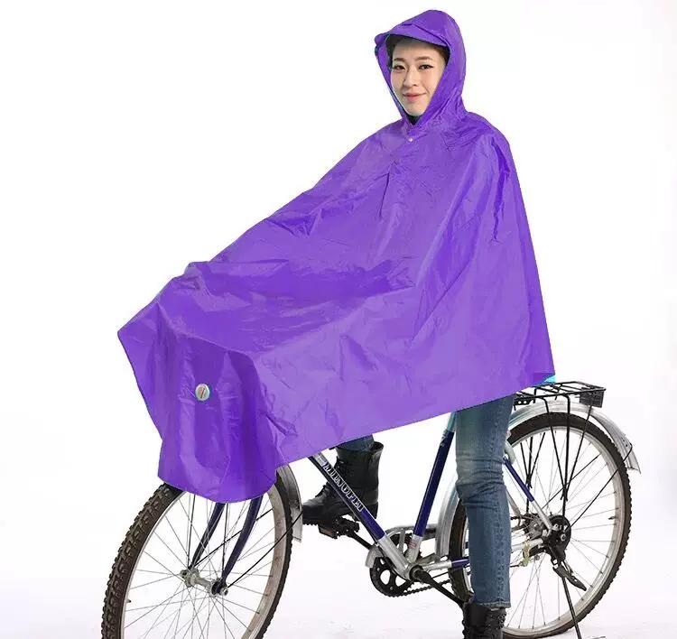 Paradise Bicycle Single Student Plus Size Thickening Raincoat